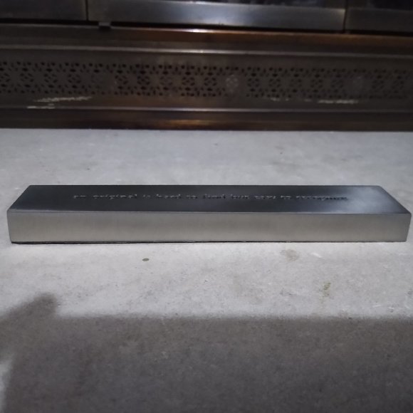 Pottery Barn Sentiment Paperweight - Picture 3 of 4